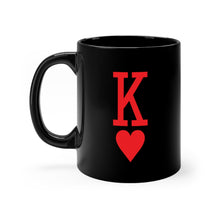 Load image into Gallery viewer, King of Hearts Mug (Black)