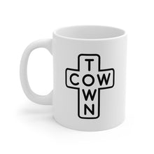 Load image into Gallery viewer, Cowtown Cross Mug (White)
